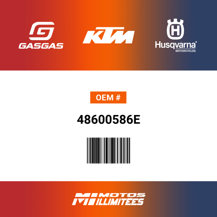 Image of : KTM / GasGas / Husqvarna Tap Compression Kpl. - 48600586E