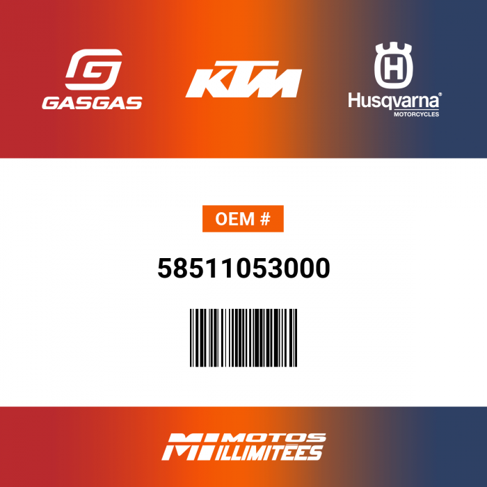 Image of : KTM / GasGas / Husqvarna Battery 12V 4AH YTX5L-BS - 58511053000