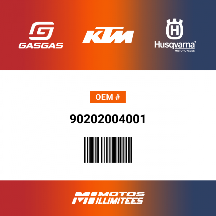 Image of : KTM / GasGas / Husqvarna Handlebar Weight - 90202004001