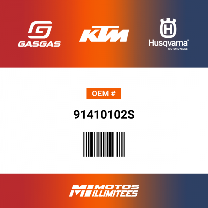 Image of : KTM / GasGas / Husqvarna Spring 4.4N/MM Set D=4.9 mm - 91410102S