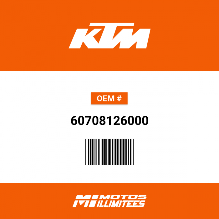 Image of : KTM Inner Cover Right - 60708126000