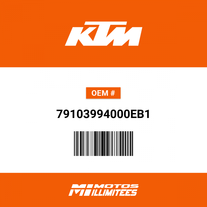 Image of : KTM Factory Racing Frame Protection Set - 79103994000EB1