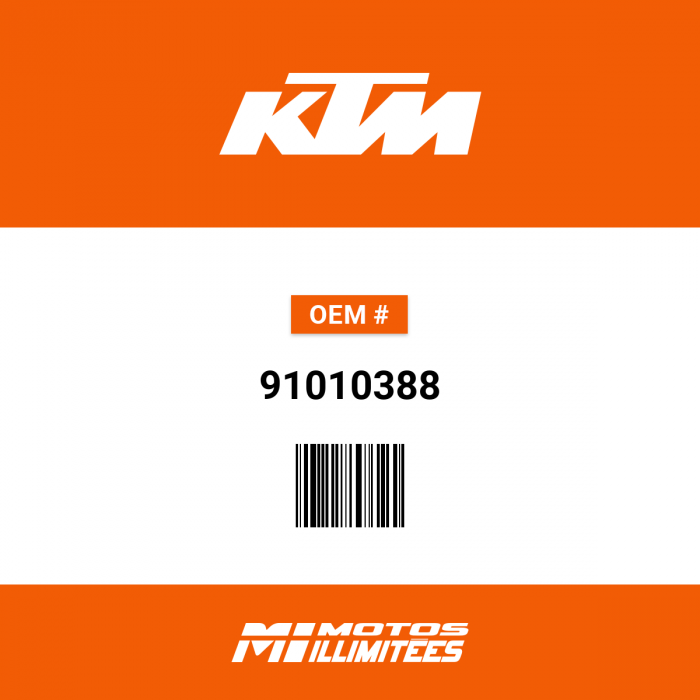 Image of : KTM Main Spring (59) 80-130.0 Shock White - 91010388