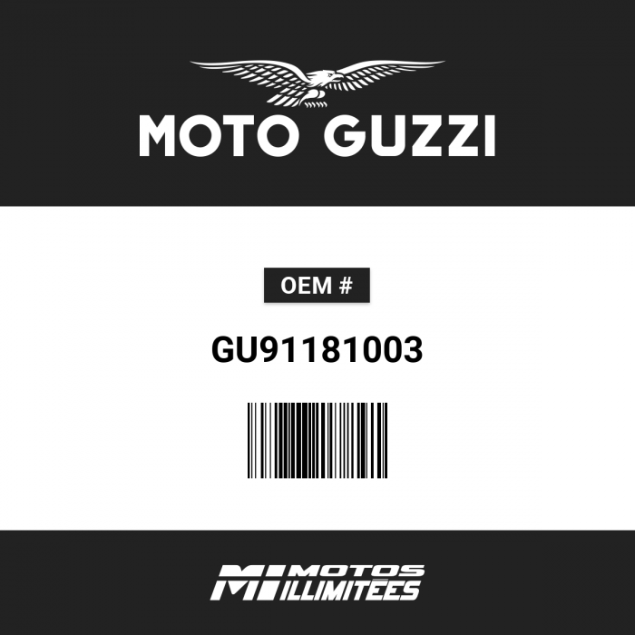 Image of : Moto Guzzi Spacer 10 25X20X4 - GU91181003
