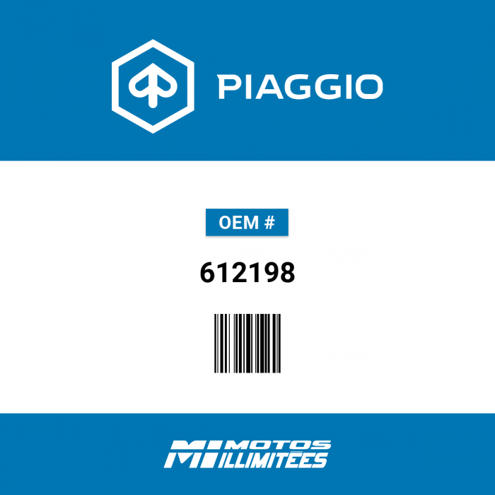 Image of : Piaggio Tube - 612198