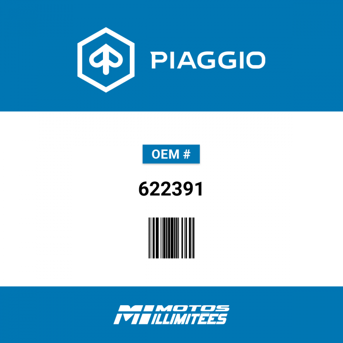 Image of : Piaggio Mirror Bracket Px - 622391