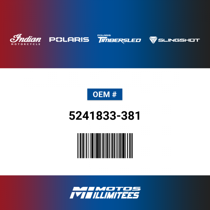 Polaris / Indian Fender Front Purple Thunder - 5241833-381 | FortNine ...