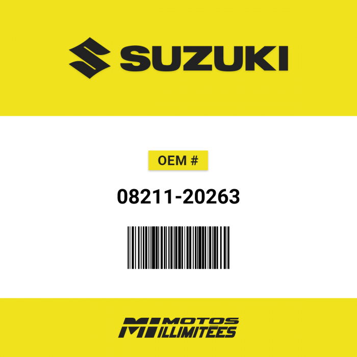 Suzuki Washer - 08211-20263 | FortNine