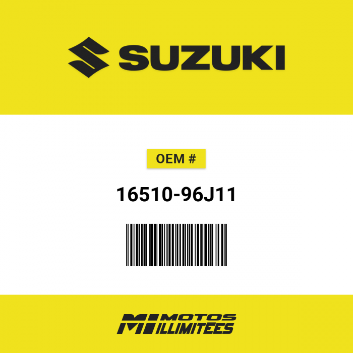 Filtre à Huile Suzuki Hors-bord 16510-96J11 - Compatible DF150 à DF350 - Neuf D'origine