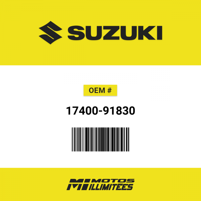 Image of : Suzuki M-Kit DF4/5/6 (11-) - 17400-91830