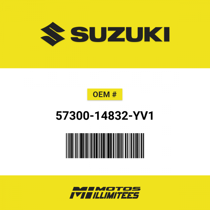 Image of : Suzuki Knuckle CVR Set-Blue - 57300-14832-YV1
