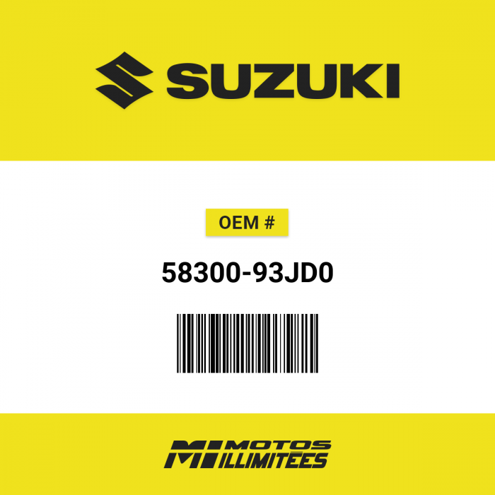 Image of : Suzuki 58800-93J40/57632-93L11/57633-93L00 - 58300-93JD0
