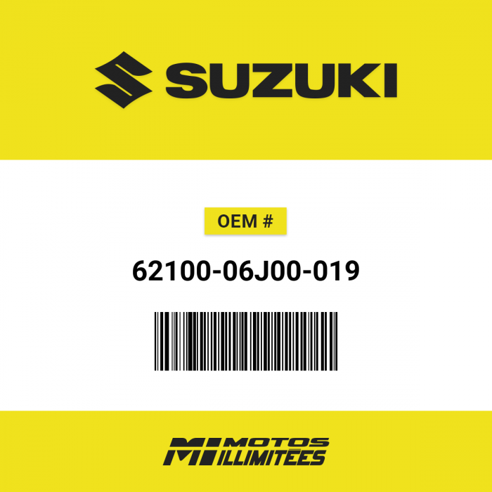 Image of : Suzuki Absorber Assembly RR Shock - 62100-06J00-019