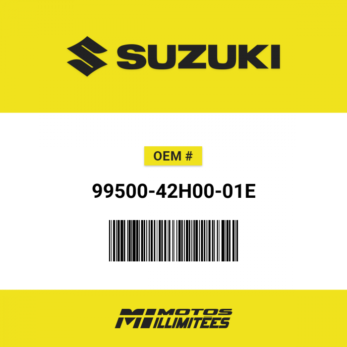 Image of : Suzuki DR-Z50 Service Manual - 99500-42H00-01E