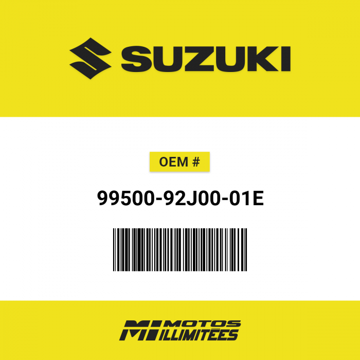 Image of : Suzuki S/M DF140 14003F 31 - 99500-92J00-01E