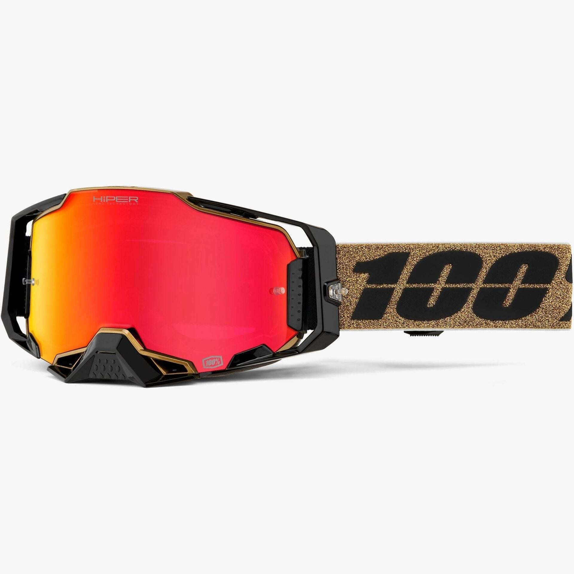 100 Percent Armega Goggles - HiPER Mirrored Lens | FortNine