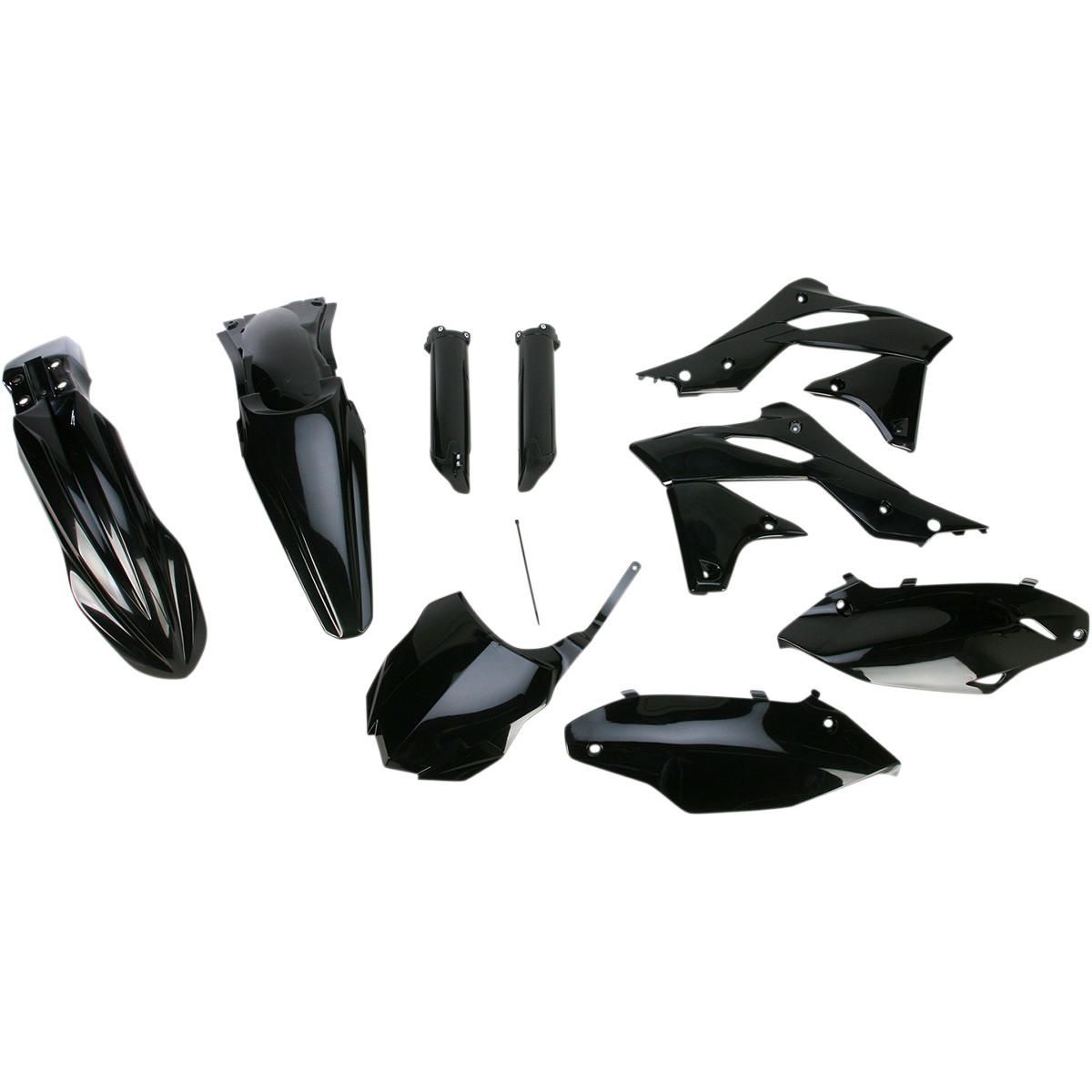 Acerbis Full Plastic Kit Black - 2314200001 | FortNine