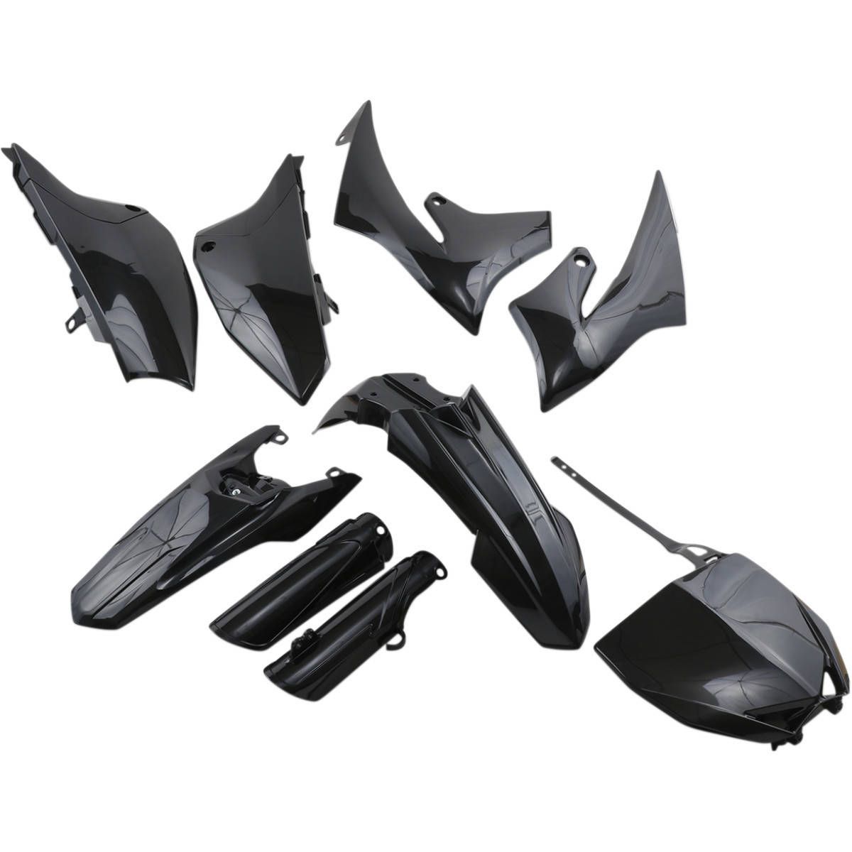 Acerbis Full Plastic Kit Black - 2726640001 | Yamaha YZ65 2018-up