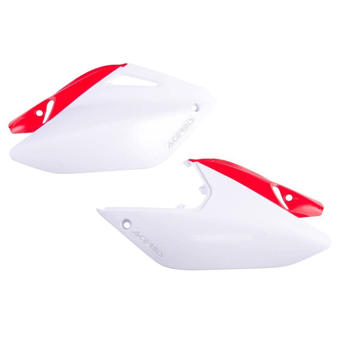 Acerbis Side Panels White/Red - 2071081030 | FortNine