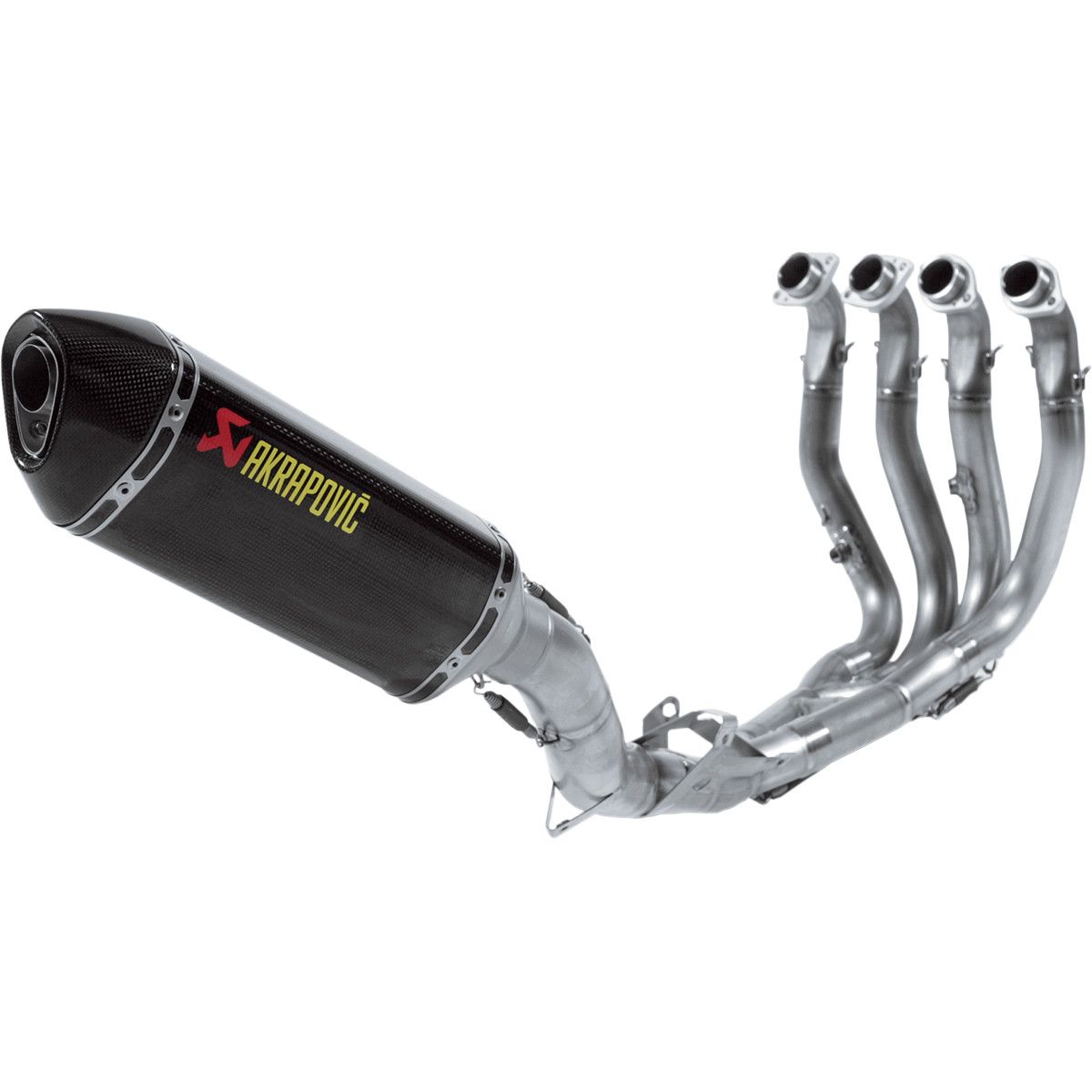 Akrapovic Racing Line Full System Exhaust Hexagonal Muffler