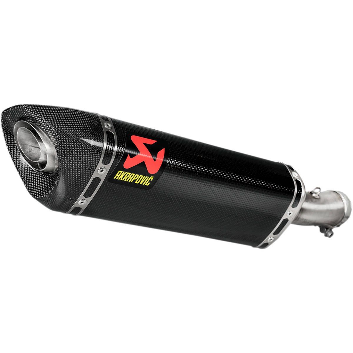 AKRAPOVIC アクラポビッチ S-K4SO6-APC Akrapovic Slip-On Line Exhaust - S-K4SO6-APC | FortNine
