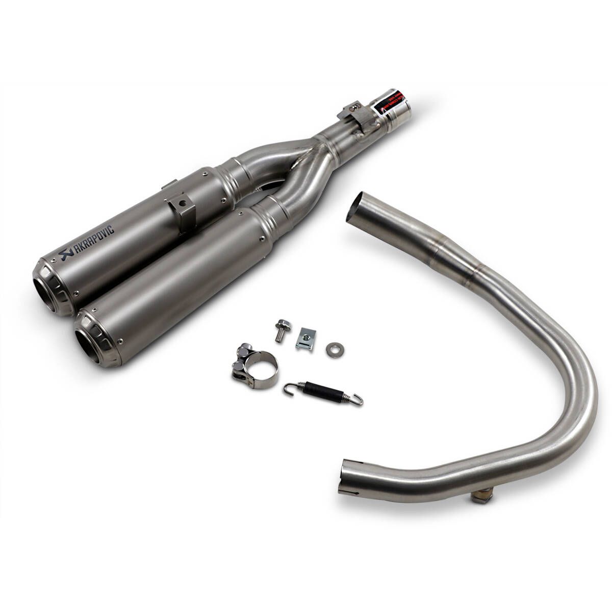 Akrapovic Slip-On Line Exhaust - S-H125SO3-FFSS | Honda Monkey