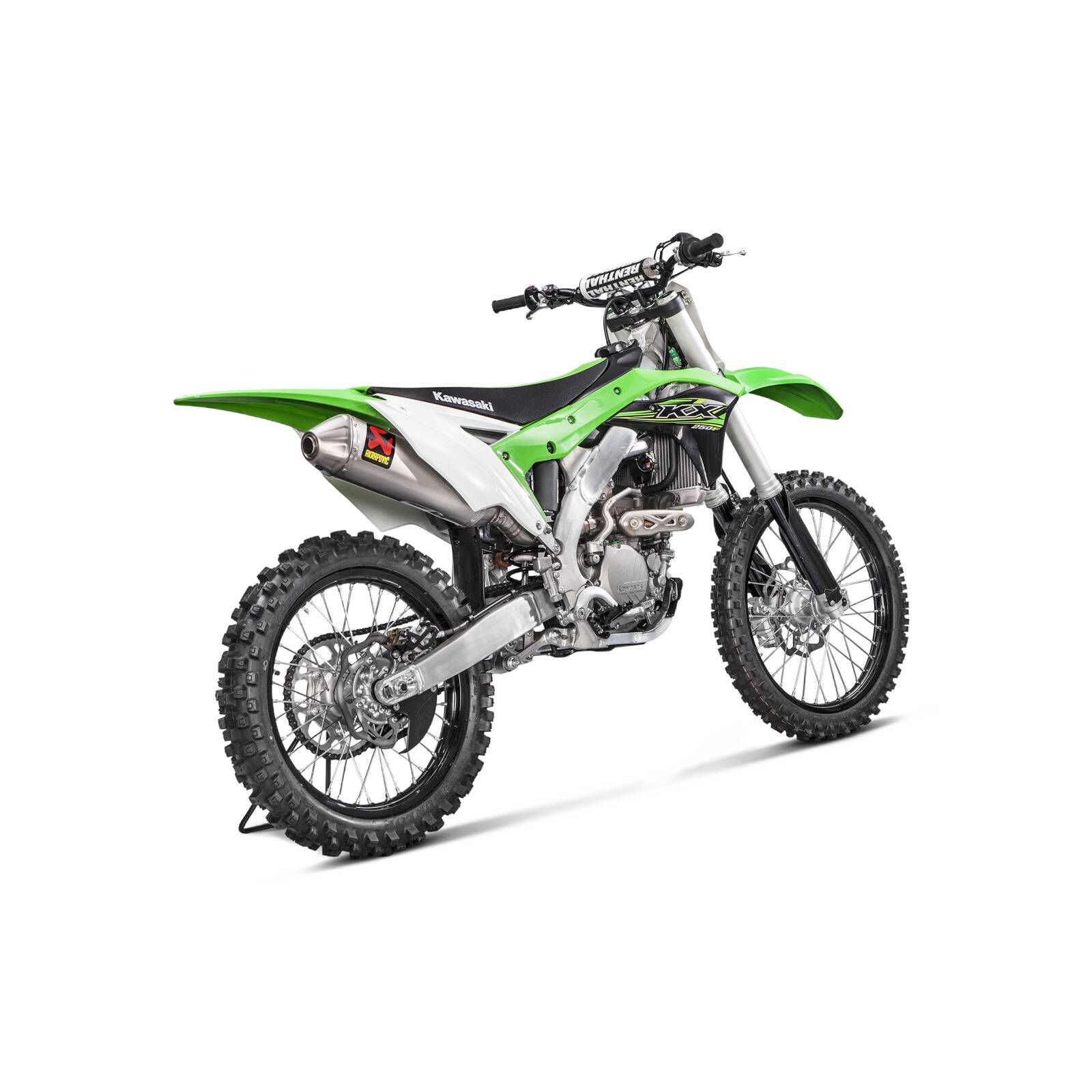 Akrapovic Slip-On Line Exhaust - S-K2SO9-BNTA | Kawasaki KX250F 2017-2019