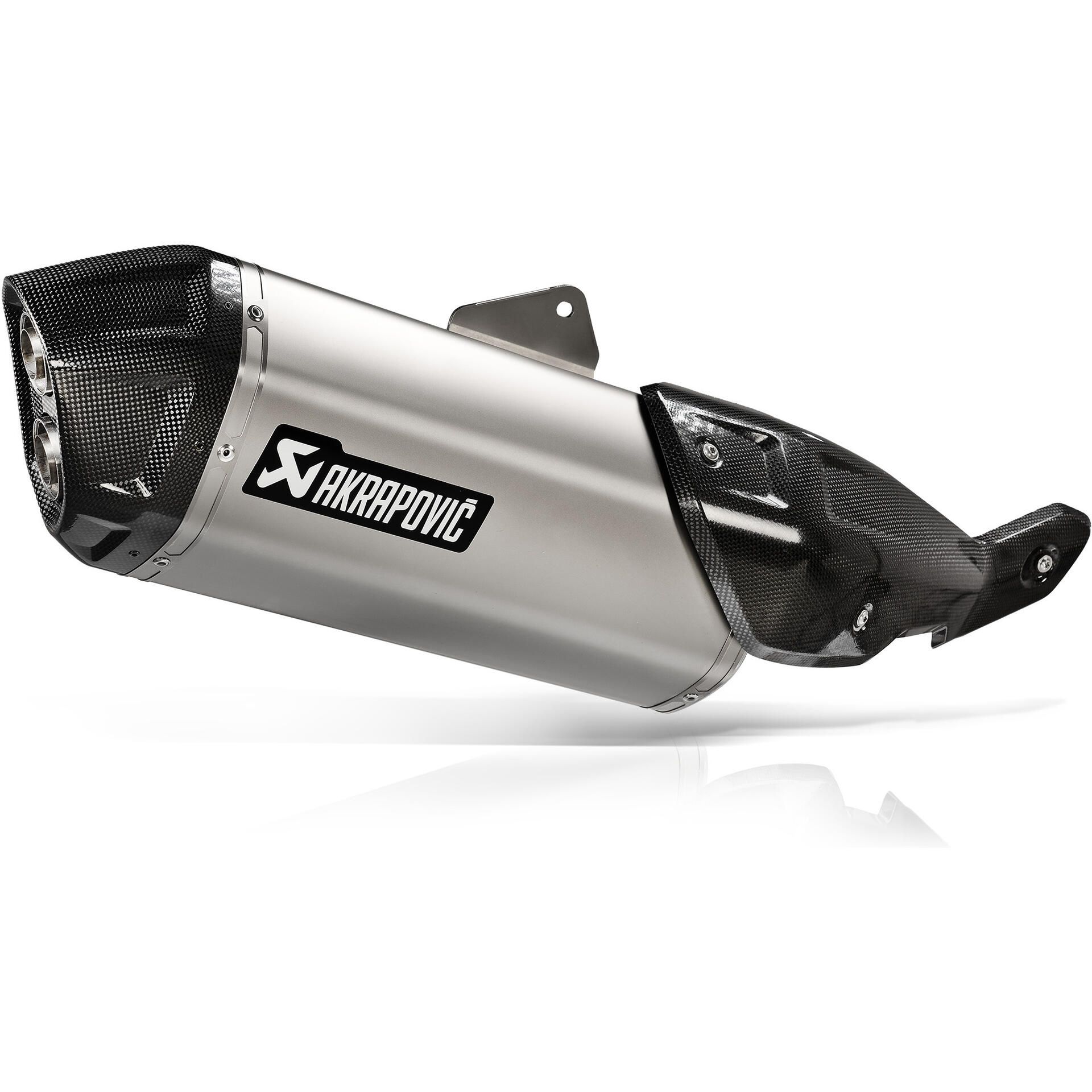 Akrapovic Slip-On Line Exhaust - S-S8SO1-HAFT | Suzuki DL800 V