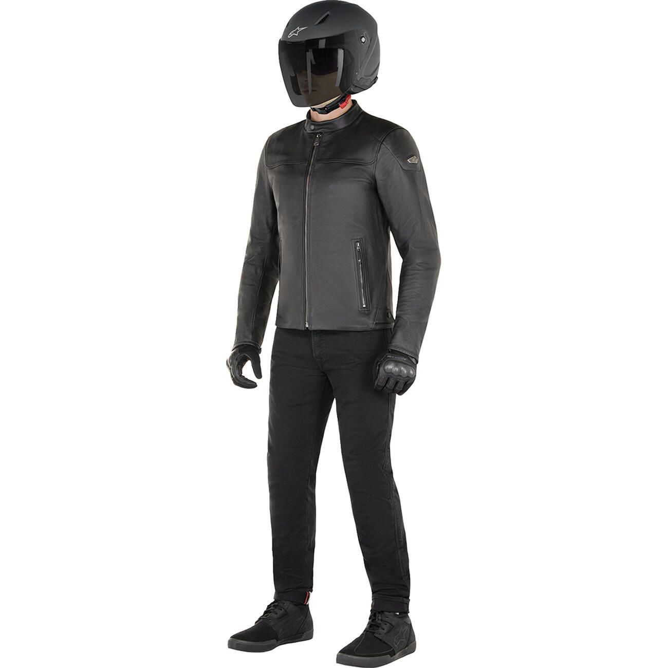 Alpinestars Blacktrack Leather Jacket | FortNine
