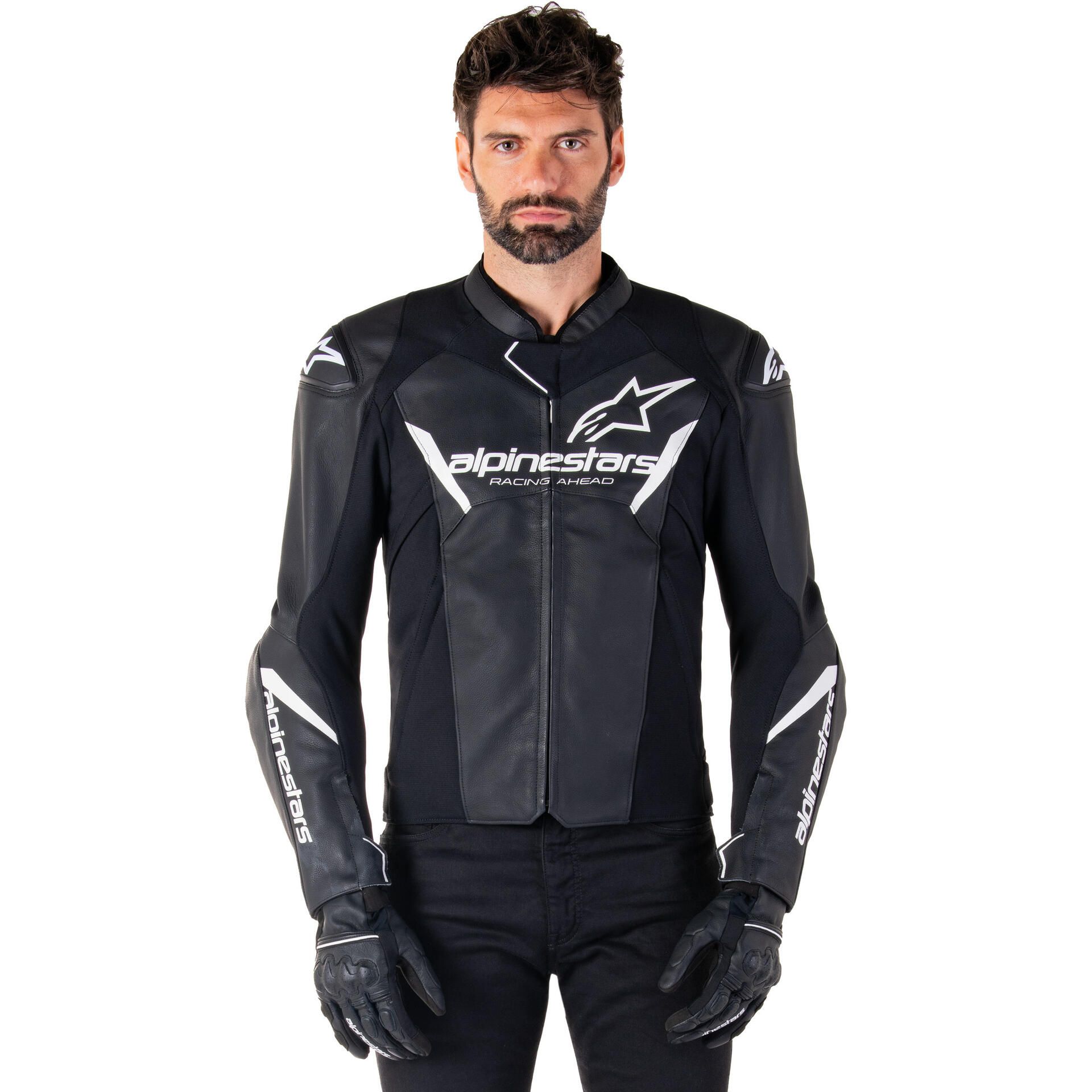 Alpinestars Faster V3 Leather Jacket | FortNine