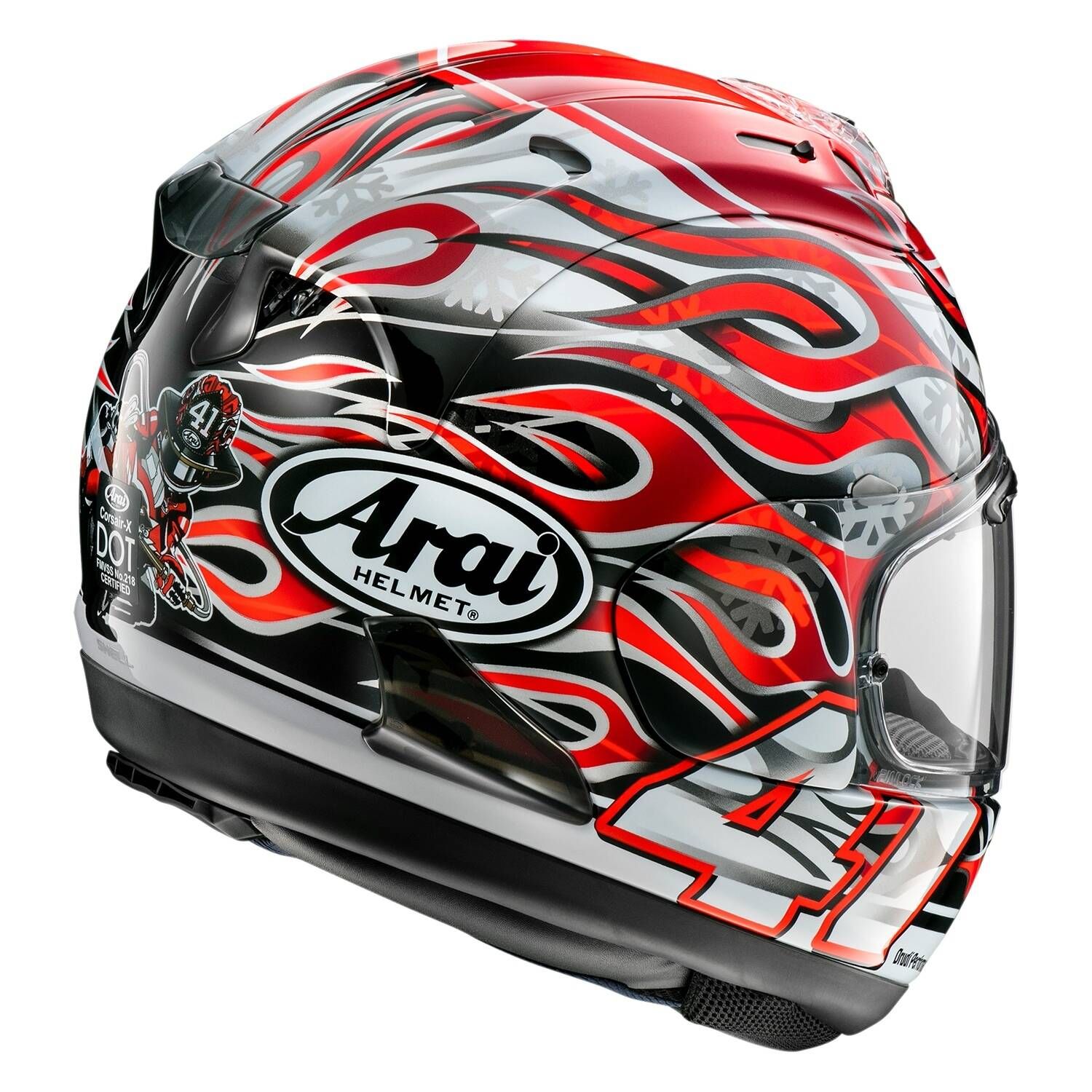 Arai Corsair-X Haga GP Helmet - Snell 2020 | FortNine