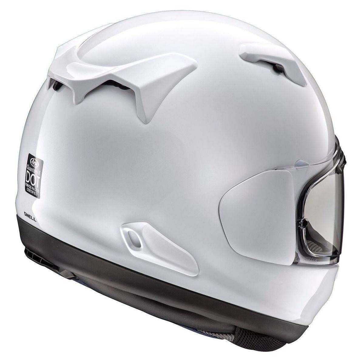 Jihad [ARN] 白R Arai Quantum-X Solid Helmet - Snell 2020 | FortNine