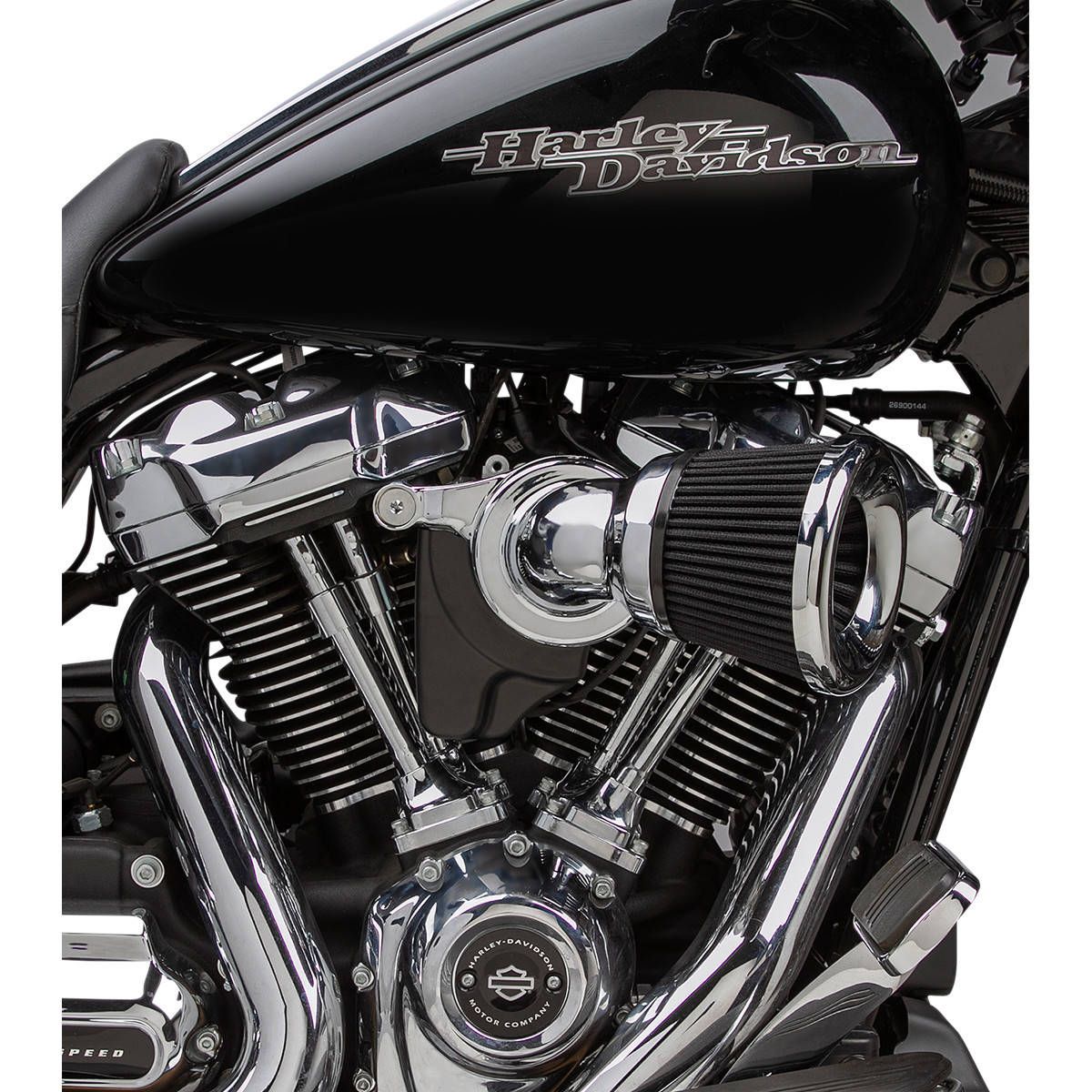 Arlen Ness Velocity 65 Degree Air Cleaner Kit Chrome - 81-207