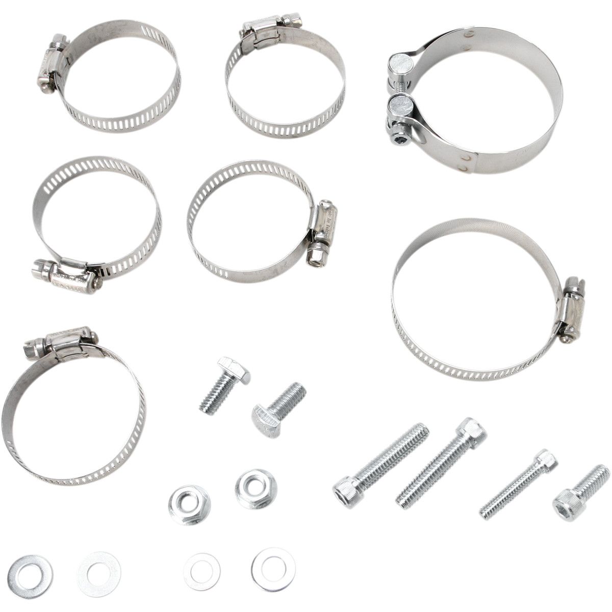 Bassani Road Rage 2-Into-1 Exhaust System Chrome - Short (w