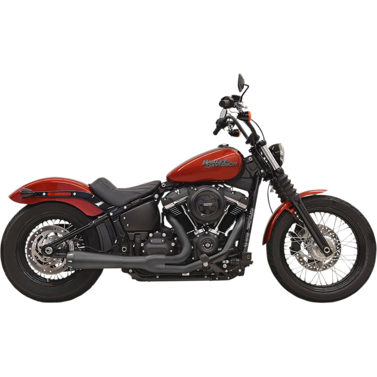 Bassani Road Rage 2-Into-1 Exhaust System - 1S72RB | FortNine