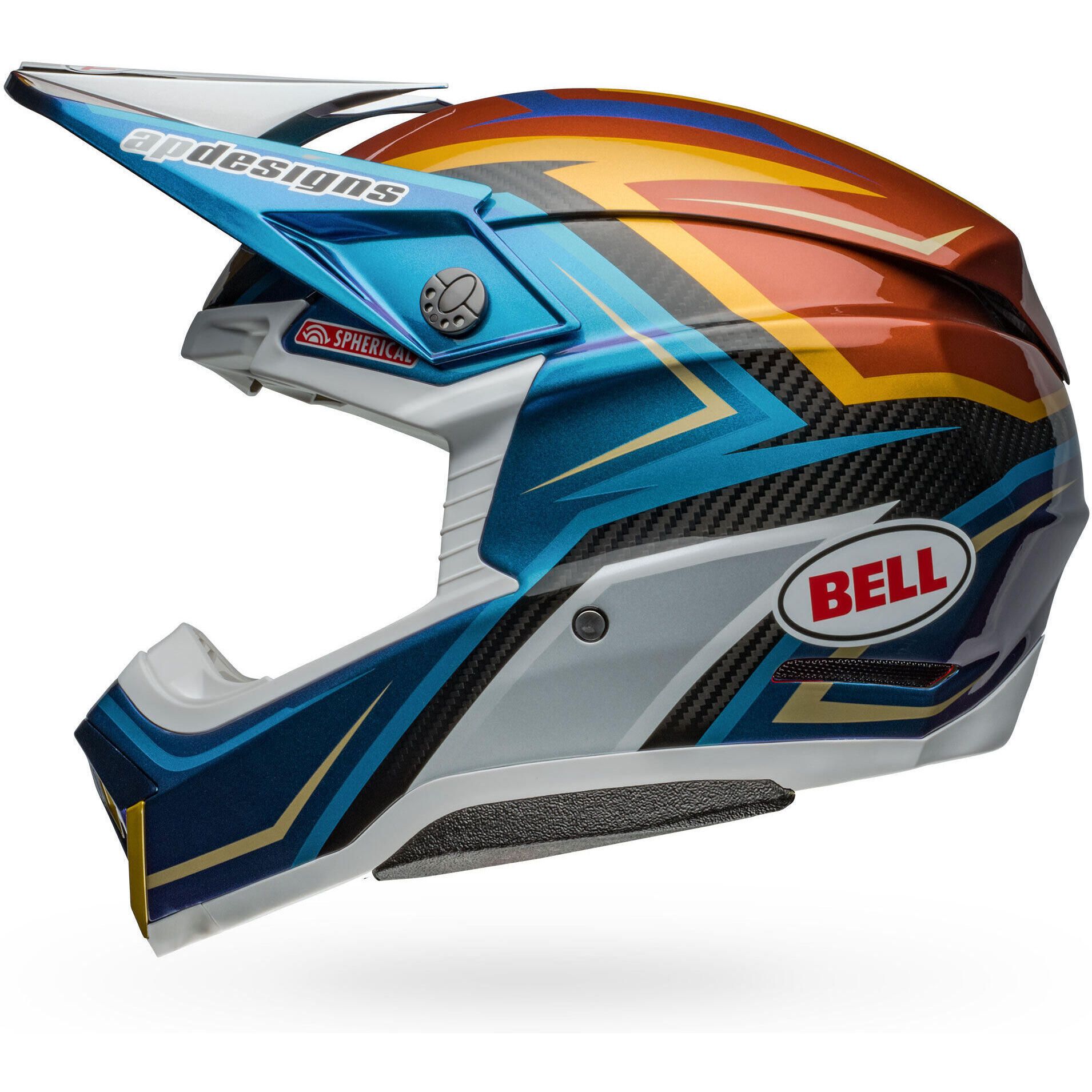 セキュリティ・セーフティ bell buco Thompson mtx tt co vintage xl Bell Moto-10 Spherical Tomac Replica 24 Helmet | FortNine