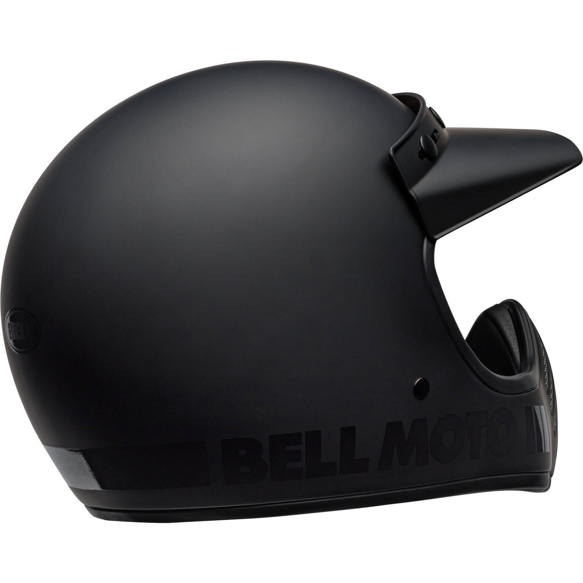 最安 BELL MOTO Ⅲ Black XL Bell Moto-3 Heritage Collection 54 Classic Helmet | FortNine