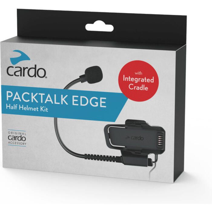 Cardo Packtalk Pro/Edge Half Helmet Kit with Cradle | FortNine