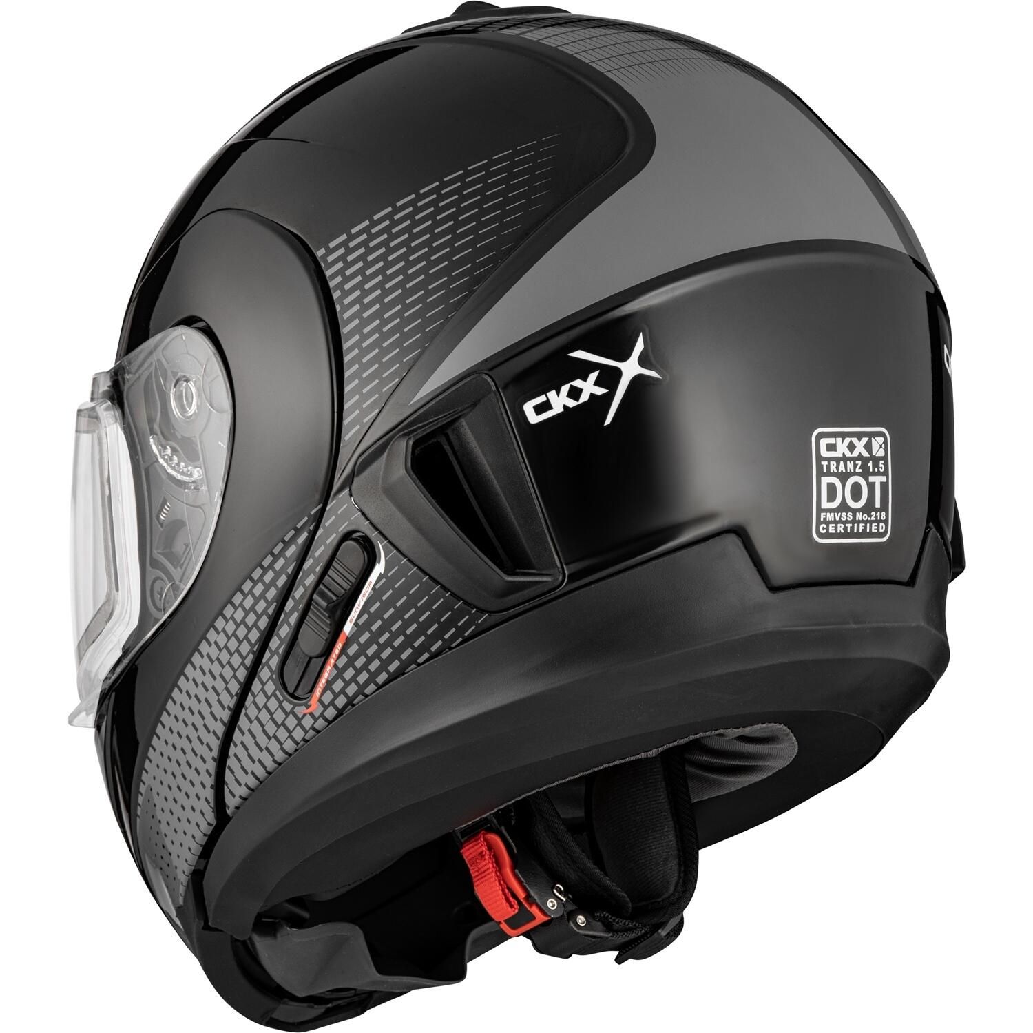 CKX Tranz 1.5 AMS Cyber Snow Helmet with Electric Shield | FortNine
