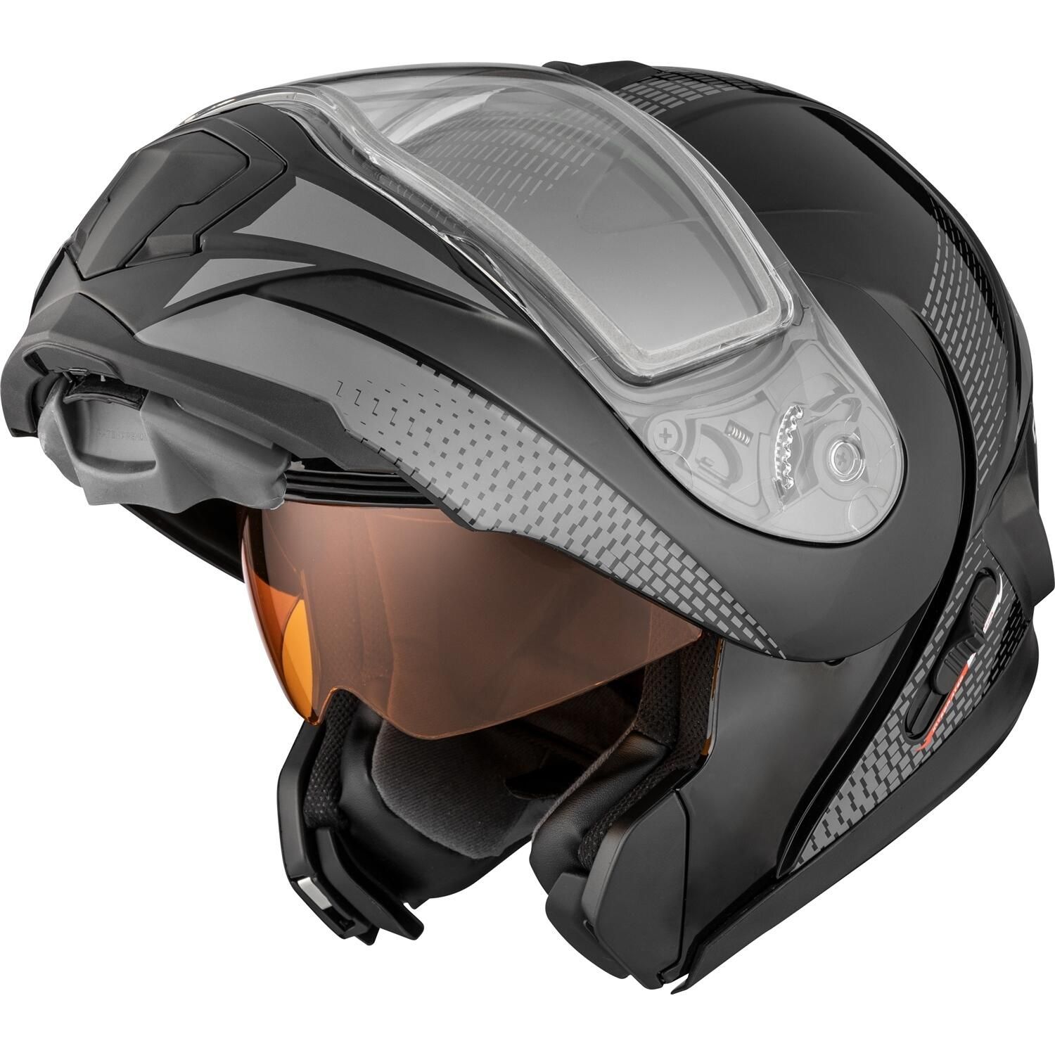 CKX Tranz 1.5 AMS Cyber Snow Helmet with Electric Shield | FortNine