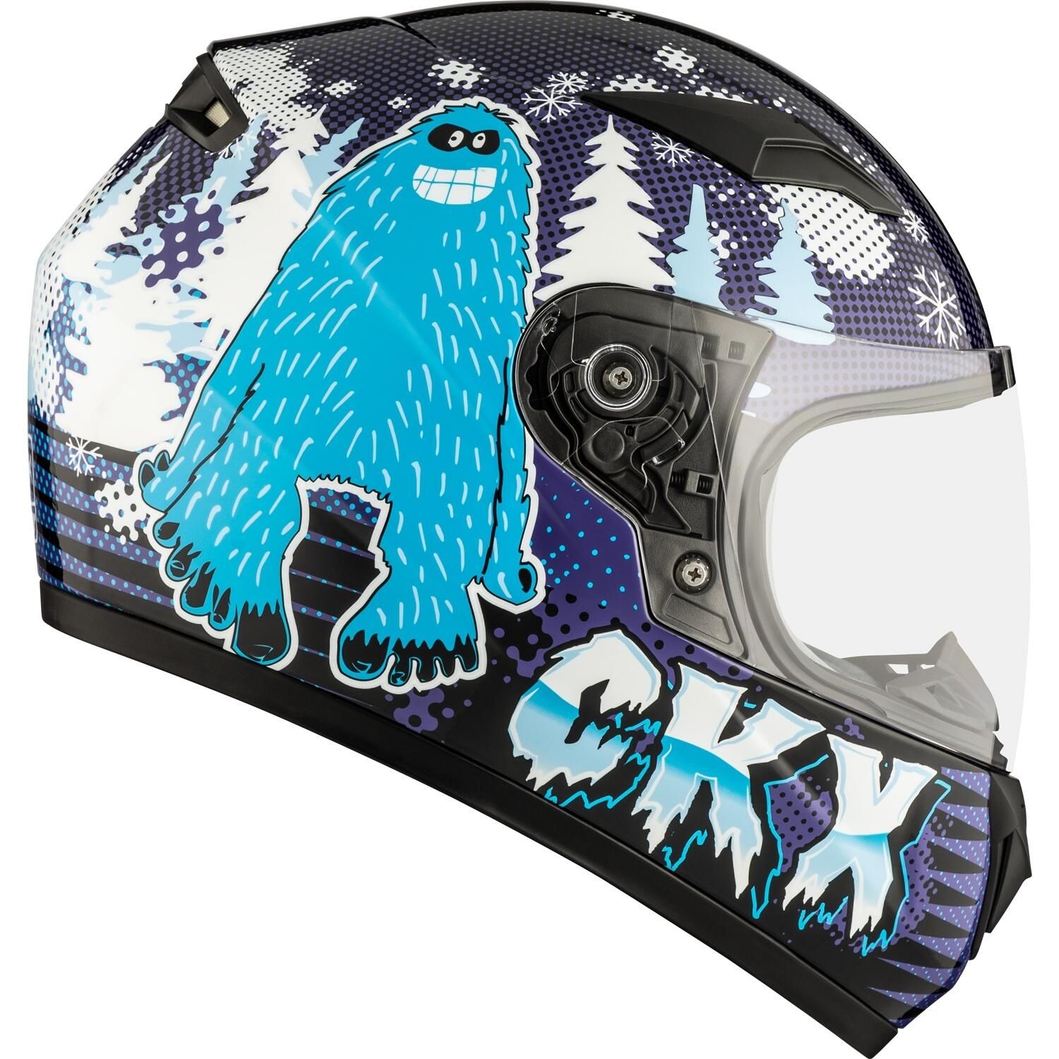 CKX Youth RR519Y Bigfoot Snow Helmet with Dual Lens Shield | FortNine