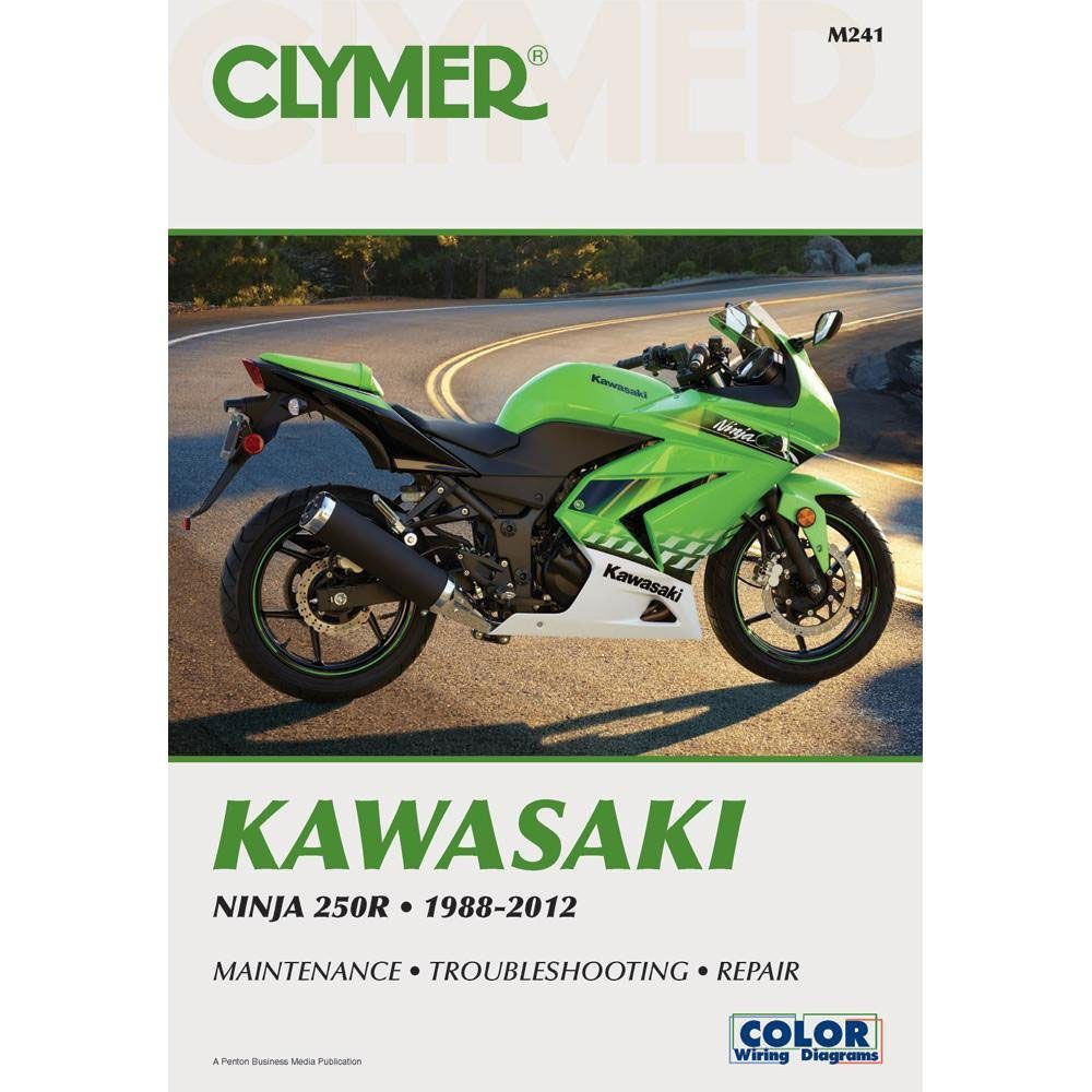 Clymer Repair Manual - M241 | Kawasaki EX250F Ninja 250R 1988-2012