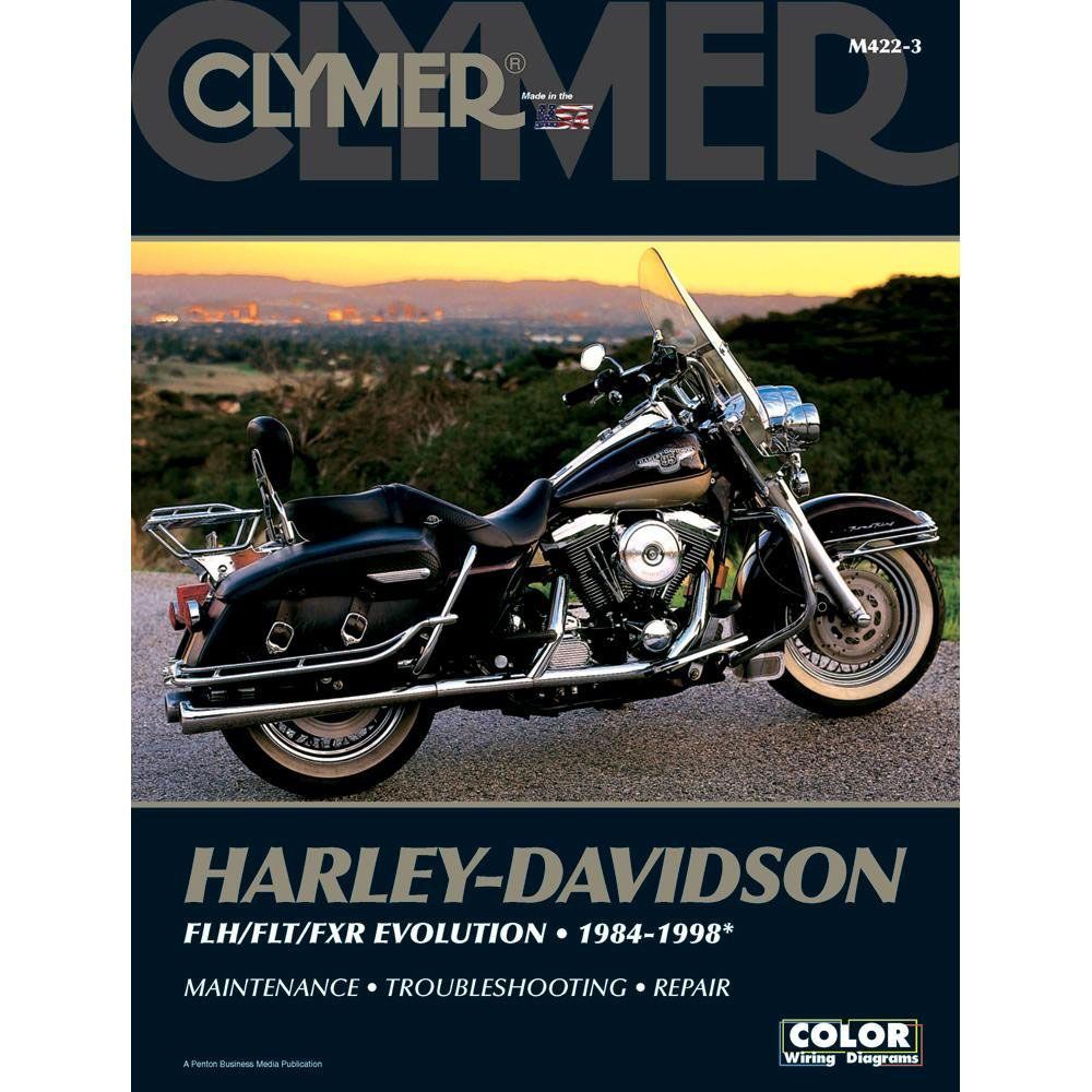 Clymer Repair Manual Harley-Davidson FLH/FLT/FXR Evolution