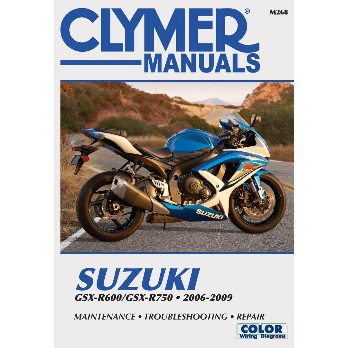 SUZUKI GSX-R600 サービスマニュアル　L1 Clymer Repair Manual - Suzuki GSXR 600/750 - M268 | FortNine
