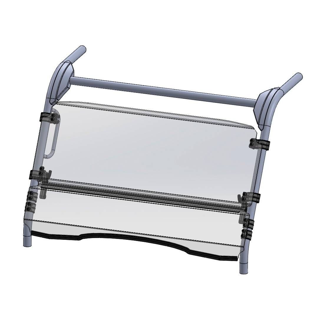 Direction 2 Full Tilt Windshield MR10 Lexan Polycarbonate