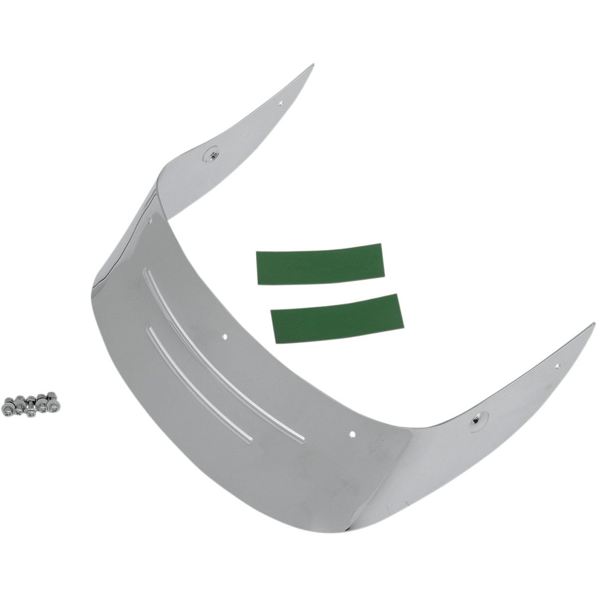 Drag Specialties Steel Fender Skirt Rear - Embossed - 14050171