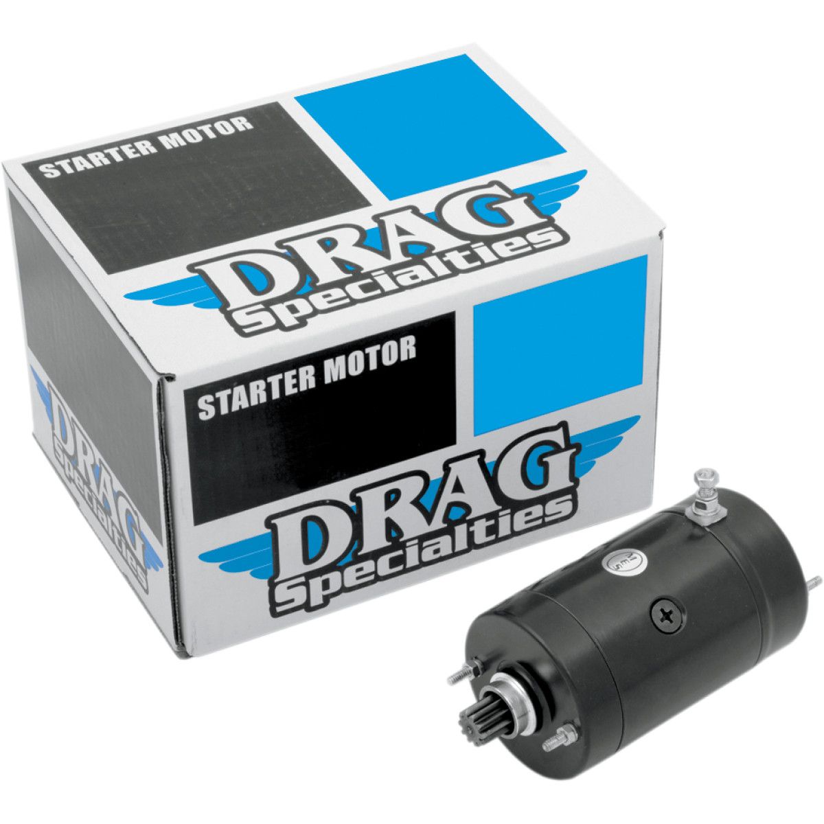 Drag Specialties High Torque Starter Hitachi - Black - 21100225