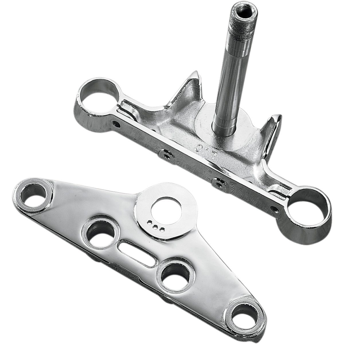 Drag Specialties FL-Style Triple Tree without Mounts for Stock