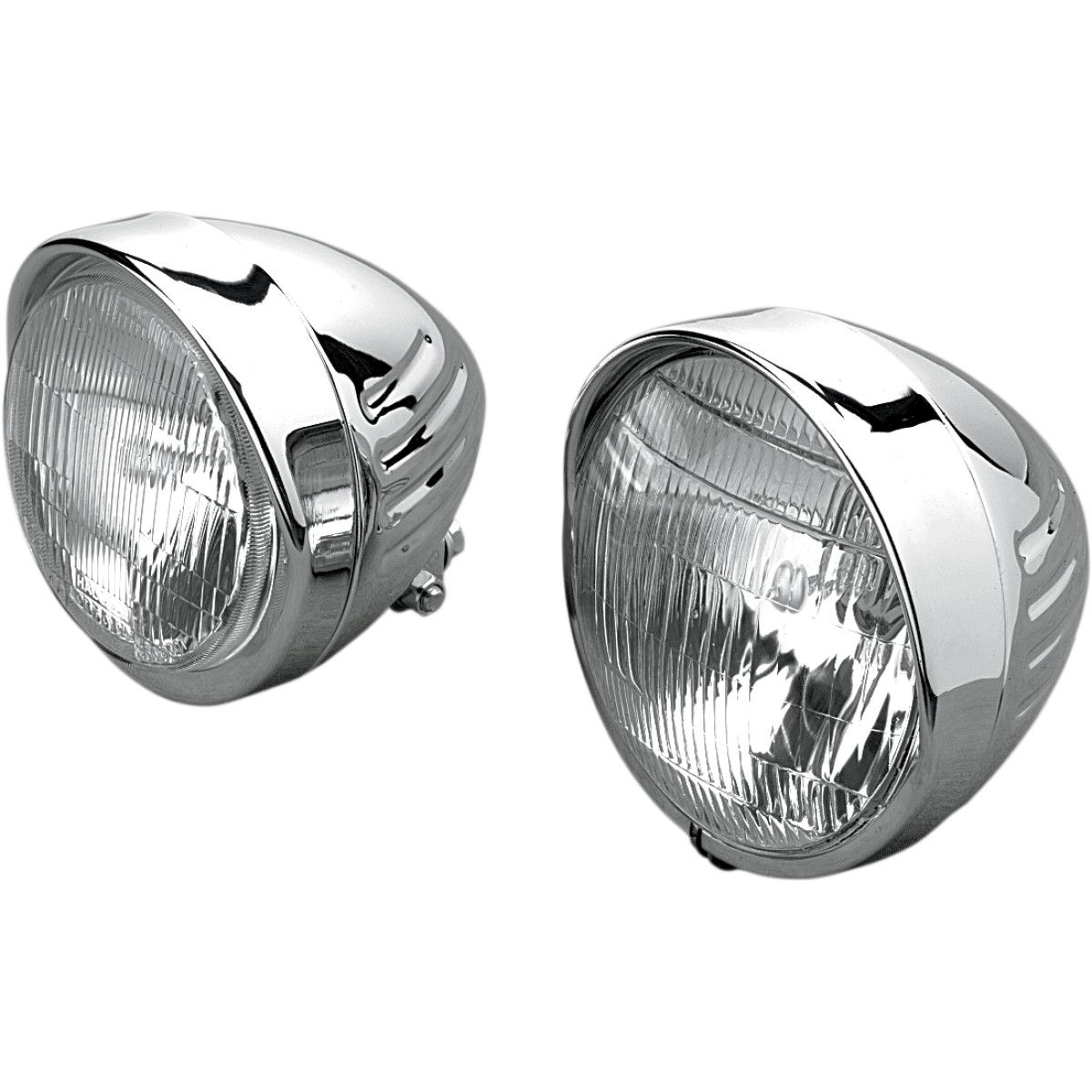 38灯MOLDS 2023 Drag Specialties Chrome Custom Springer-Style Headlight