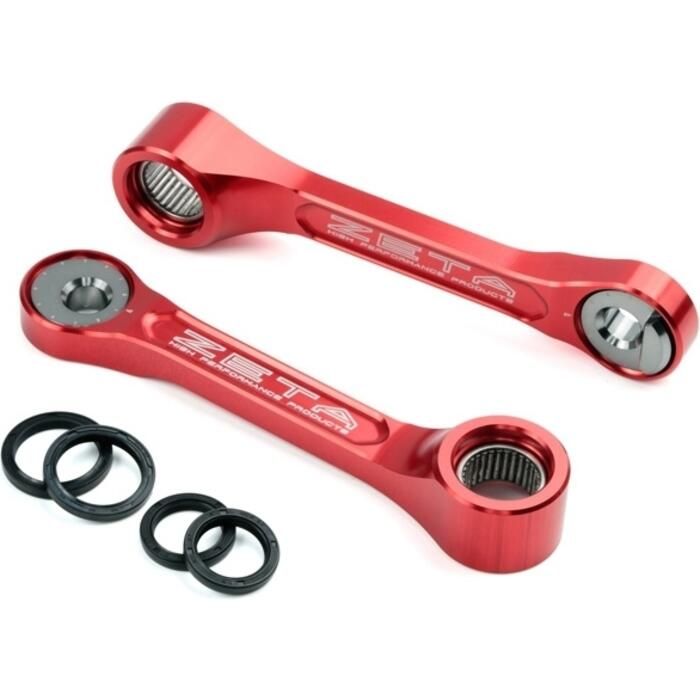 人気アイテムランキング Suspension Adjustable Zeta Lowering ZE56 - Red Kit Link ルアー・フライ
